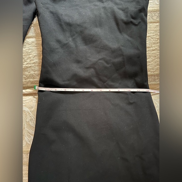 NWT Beautiful Super Sexy Little Midi Black Dress, by ALIEVA, w/stretchy material - Picture 16 of 16